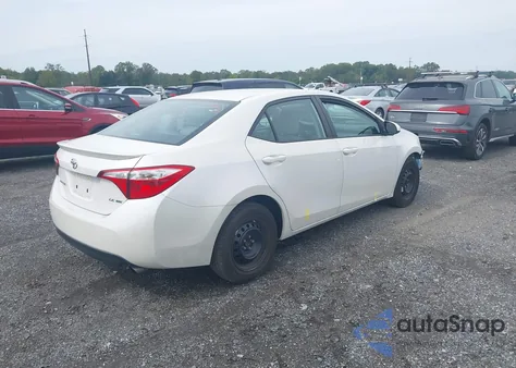 2015 Toyota Corolla Le Eco from USA, damaged, VIN 5YFBPRHE8FP207484